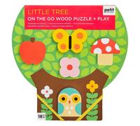 Petit Collage puzzle in legno robusto Alberello