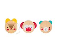 Petit Collage set di strumenti a percussione in legno per bambini