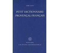 Petit Dictionnaire provençal-français