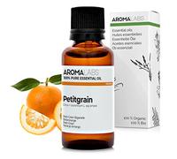 Petit Grain Bigarade BIO (Citrus aurantium var. amara - foglie/rametti) - 30 mL - Olio Essenziale Chemiotipizzato e Certificato AB - Distensione & Rilassamento - Aroma Labs - Made in France