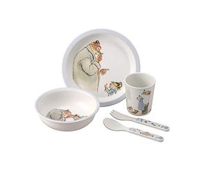 Petit Jour Paris - Set di 5 pezzi Ernest & Célestine grigio, con confezione regalo