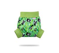 Petit Lulu Pull Up PUL - Copripannolino taglia M (6 - 10 kg), impermeabili, per pannolini di stoffa, prodotto nell'UE (orsi Panda)