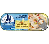 Petit Nave Filetti di Sgombro al Vino Bianco/Aromi 175 g