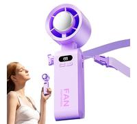 Petit Ventilatore Climatista, Portatile | Climatisore À Grande Vitesse, Outil De Refroidissement De La Vitesse Du Vent Fin Pour La Voiture, Le Camping, Les Voyage