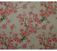 Petite Fiore di Ciliegio Tessuto Misto Cotone Tenda Cuscino Fodera Persiane Uso