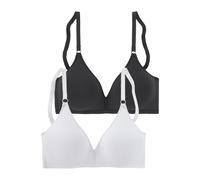 PETITE FLEUR Reggiseno nero / bianco Donna PETITE FLEUR 70xA