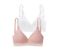 PETITE FLEUR Reggiseno rosa / bianco Donna PETITE FLEUR 70xA
