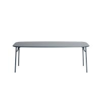 Petite Friture WEEK-END Tavolo Rettangolare 85x220 Grigio Blu