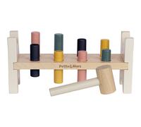 Petite&Mars Big Bang Wood of Mars banco giocattolo con martello in legno 12 m+ 1 pz