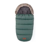 Petite&Mars COMFY - Sacco nanna 4 in 1 per passeggino, per passeggino, sacco nanna invernale, impermeabile, antivento (verde)