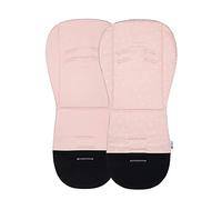 Petite&Mars Foamy Memory Foam Liner - Coprisedile universale per carrozzina, passeggino, antiscivolo, cotone (Pink Queen)