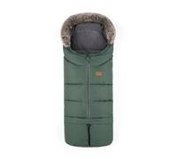 Petite&Mars Sacco nanna per passeggino Fusak 4v1 Arctic * Sacco nanna invernale per passeggino, passeggino e seggiolino auto * Warrm * Impermeabile * Antivento, Cachi, 78/110x48cm, Sacco nanna per
