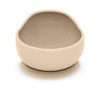 Petite&Mars Take&Match Silicone Bowl ciotola con ventosa Desert Sand 6 m+ 360 ml
