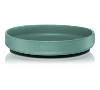 Petite&Mars Take&Match Silicone Plate piatto con ventosa Misty Green 6 m+ 1 pz