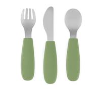 Petite&Mars Take&Match Stainless Steel Cutlery Set posate per bambini Sweet Pea 12m+ 3 pz