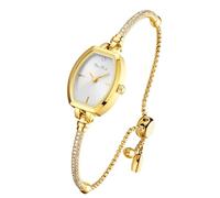 Petite - Orologio analogico da donna, con strass, impermeabile, J-W, Orologio analogico