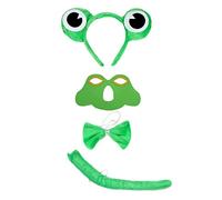 Petitebelle, maschera per capelli a forma di rana, 4 pezzi, taglia unica