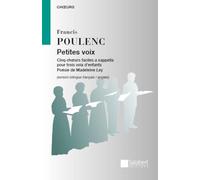 Petites Voix Cinq Choeurs Faciles A Cappella Pour 3 Voix D'Enfants