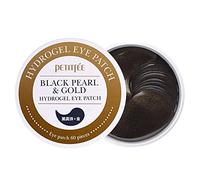 PETITFEE - Black Pearl & Gold Hydrogel Eye Patch - 60pezzi