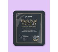 Petitfee & Koelf Maschera idrogel viso Black Pearl & Gold Hydrogel Mask Pack - 32 g / 1 pz