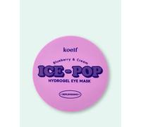 Petitfee & Koelf Patch per gli occhi in idrogel con panna e mirtilli Blueberry & Cream Ice-pop Hydrogel Eye Mask - 84 g / 60 pz