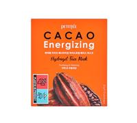 PETITFEE, Maschera Viso Idrogel Energizzante al Cacao - 1Confezione (5pz)
