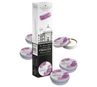 Set di Candele da Massaggio Sensoriale Melograno e Pepe Bianco - Petits Joujoux (5 x 43ml)