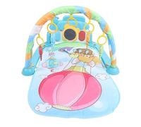 petjoyful Baby Gym Play Mat Sensory Sound Infant Kick Piano Mat Toy Pratico per i neonati applicabili ai neonati e ai bambini ABS GRIGI (Pattern a sfera)