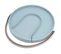 petjoyful Piatto girevole da, portaoggetti antiscivolo per bevande da, per armadietti da, dispensa (Blu)