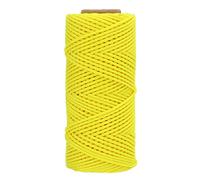 petjoyful Sostituzione della bobina di immersioni Usura resistenti di un bobina di dito subacquea fluorescente giallo fluorescente per principianti e subacquei professionisti (46 metri)