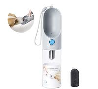 PETKIT Eversweet Borraccia per Cani Portatile, One-Touch Bottiglia da Viaggio per Cani,Senza BPA,Antibatterico,Adatto per Escursioni e Campeggio,400 ml(Grey)