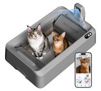 PETKIT PUROBOT CRYSTAL DUO Lettiera Gatto Autopulente con Telecamera AI