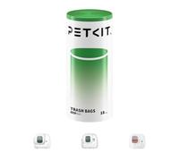 PETKIT Sacchetti per Escrementi per Gatti, per Pura MAX 2 e PUROBOT MAX PRO 2, 1 Rotolo*18 (18 Pezzi)