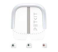 PETKIT Tenda Magnetica Antipolvere per Lettiera - Compatibile con Pura Max 2 e PUROBOT Max PRO, Barriera Anti Fuoriuscita Sabbia e Urina, TPU Trasparente Facile da Installare