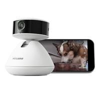 PETLIBRO Telecamera per animali domestici con app, telecamera per cani HD a 360°, controllata dall'intelligenza artificiale, per interni per il riconoscimento multi-animale, monitoraggio dell'attività