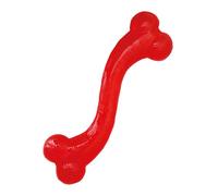 PetLove | Resistente Osso a S in Gomma Mighty Mutts Tough Rubber S|Bone Giocattolo per Cani