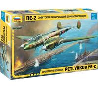 ZVEZDA 1/72 SOVIET DIVE BOMBER PETLYAKOV PE-2