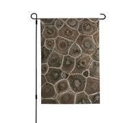 Petoskey - Bandiera della pace con stampa 3D verticale su entrambi i lati, decorazione per la casa, giardino, patio, cortile, prato, bandiera 71 x 101 cm