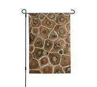 Petoskey - Bandiera della pace con stampa 3D verticale su entrambi i lati, decorazione per la casa, giardino, patio, cortile, prato, bandiera 71 x 101 cm