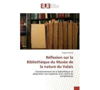 Petoud-V Réflexion Sur La Bibliothèque Du Musée de la Nature Du Vala (Tascabile)