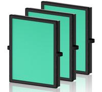 PETOX Filtro per purificatore d'aria, confezione da 3, verde
