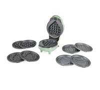 Petra 5 in 1 Macchina per waffle - stagionali, 5 piatti intercambiabili, piatti classici, pasquali, di San Valentino, di Halloween e di Natale, rivestimento antiaderente, compatto, 550 W, PT6220GRVDE