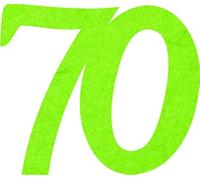 Petra di News a gef3370 - 61 Confetti Decorativi, FLIZ, Verde Mela, 18 x 12 x 3 cm