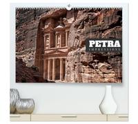 Petra Impressions (High Quality Premium Wall Calendar 2026 DIN A2 landscape),CALVENDO 12 Month Wall Calendar: Highlights from the City of Stone