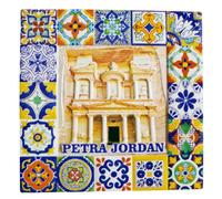 Petra Jordan, magnete per frigorifero, souvenir turistico, decorazione creativa 3D
