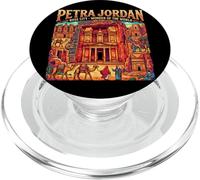 Petra Jordan souvenir da viaggio City Landmark Tourist Gift PopSockets PopGrip per MagSafe