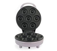 Petra Macchina per ciambelle - Produce 7 mini ciambelle, piastra di cottura antiaderente, facile da pulire, spie luminose Power & Ready, controllo automatico della temperatura, 1000W, PT6222PPVDE