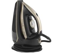 Petra PF01483VDEEU7 Ferro da Stiro a Vapore Con Caldaia Da 2600w, Base Compatta, Vano Portacavo da 1,9 M, Serbatoio Acqua Rimovibile da 1,5 L Con Blocco, 30 Min di Vapore Continuo, Anticalcare