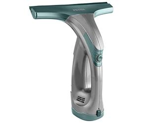 Petra PF0749VDEEU10 - Aspirapolvere per vetri senza fili, batteria ricaricabile da 3,7 V, lavavetri, serbatoio da 60 ml, 30 minuti di funzionamento, pulizia accurata, rimozione della condensa
