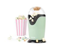 Petra PT0493GRVDEEU7 Macchina per popcorn elettrica ad aria, macchina retrò per popcorn dolci e salati, 1200 W, senza olio, dolci sani, misurino incluso, Senza BPA, popcorn in meno di 3 minuti, verde